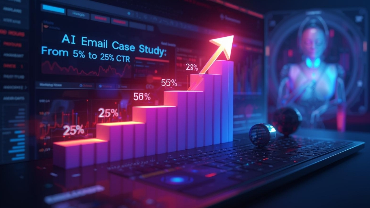 AI Email Case Study: From 5% to 25% CTR